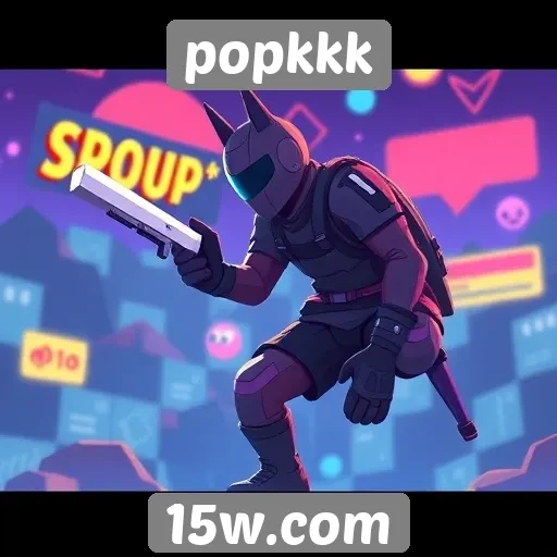 Exploração dos gráficos e design no popkkk